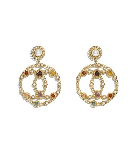 chanel costume earrings uk|香奈兒耳環官網.